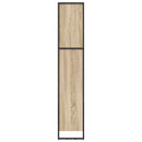 vidaXL Könyvespolc Sonoma 60 x 30 x 155 cm Faanyag