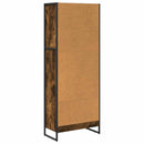 vidaXL Könyvespolc Füstös tölgy 60 x 30 x 155 cm Faanyag