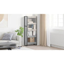 vidaXL Könyvespolc Szürke Sonoma 60 x 30 x 155 cm Faanyag