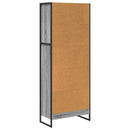 vidaXL Könyvespolc Szürke Sonoma 60 x 30 x 155 cm Faanyag
