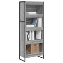 vidaXL Könyvespolc Szürke Sonoma 60 x 30 x 155 cm Faanyag