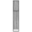 vidaXL Könyvespolc Szürke Sonoma 60 x 30 x 155 cm Faanyag