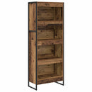 vidaXL Könyvespolc Öreg fa 60 x 30 x 155 cm Faanyag