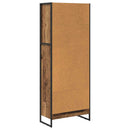 vidaXL Könyvespolc Öreg fa 60 x 30 x 155 cm Faanyag