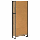 vidaXL Könyvespolc Művészi tölgy 60 x 30 x 155 cm Faanyag