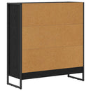 vidaXL Könyvespolc Fekete tölgy 80 x 30 x 86,5 cm Faanyag