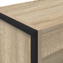 vidaXL Könyvespolc Sonoma 80 x 30 x 155 cm Faanyag