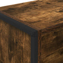 vidaXL Könyvespolc Füstös tölgy 80 x 30 x 155 cm Faanyag