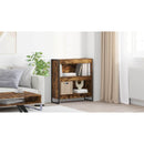 vidaXL Könyvespolc Füstös tölgy 80 x 30 x 86,5 cm Faanyag