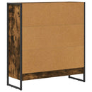 vidaXL Könyvespolc Füstös tölgy 80 x 30 x 86,5 cm Faanyag