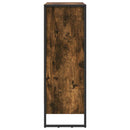 vidaXL Könyvespolc Füstös tölgy 80 x 30 x 86,5 cm Faanyag