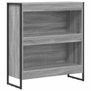 vidaXL Könyvespolc Szürke Sonoma 80 x 30 x 86,5 cm Faanyag