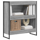 vidaXL Könyvespolc Szürke Sonoma 80 x 30 x 86,5 cm Faanyag