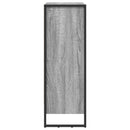 vidaXL Könyvespolc Szürke Sonoma 80 x 30 x 86,5 cm Faanyag