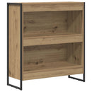 vidaXL Könyvespolc Művészi tölgy 80 x 30 x 86,5 cm Faanyag