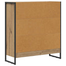 vidaXL Könyvespolc Művészi tölgy 80 x 30 x 86,5 cm Faanyag