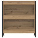 vidaXL Könyvespolc Művészi tölgy 80 x 30 x 155 cm Faanyag