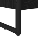 vidaXL Könyvespolc Fekete tölgy 80 x 30 x 155 cm Faanyag