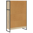 vidaXL Könyvespolc Sonoma 80 x 30 x 121 cm Faanyag