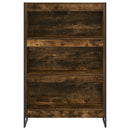 vidaXL Könyvespolc Füstös tölgy 80 x 30 x 121 cm Faanyag