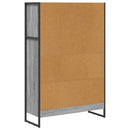 vidaXL Könyvespolc Szürke Sonoma 80 x 30 x 121 cm Faanyag
