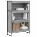 vidaXL Könyvespolc Szürke Sonoma 80 x 30 x 121 cm Faanyag