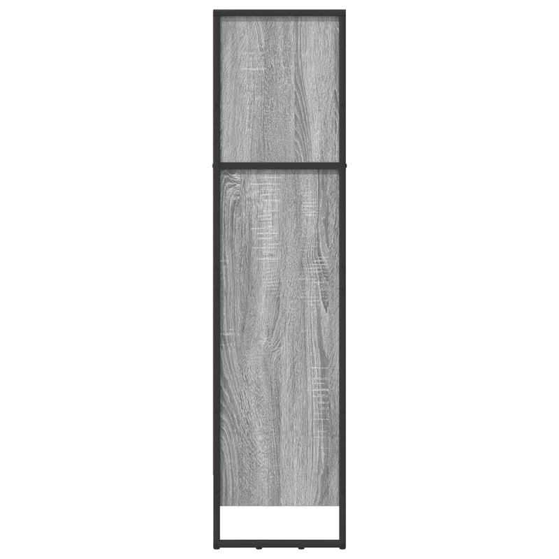 vidaXL Könyvespolc Szürke Sonoma 80 x 30 x 155 cm Faanyag