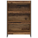 vidaXL Könyvespolc Öreg fa 80 x 30 x 155 cm Faanyag