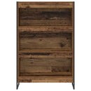vidaXL Könyvespolc Öreg fa 80 x 30 x 121 cm Faanyag