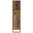 vidaXL Könyvespolc Öreg fa 80 x 30 x 121 cm Faanyag