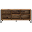 vidaXL Cipőszekrény tárolóval Öreg fa 100 x 35 x 44 cm Faanyag