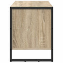 vidaXL Cipőszekrény tárolóval Sonoma 60 x 35 x 44 cm Faanyag