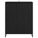vidaXL Cipőszekrény tárolóval Fekete tölgy 79 x 36 x 100 cm Faanyag