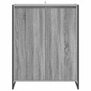 vidaXL Cipőszekrény tárolóval Szürke Sonoma 79 x 36 x 100 cm Faanyag
