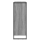 vidaXL Cipőszekrény tárolóval Szürke Sonoma 79 x 36 x 100 cm Faanyag