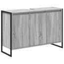 vidaXL Fürdőszoba Székény Szürke Sonoma 90 x 30 x 60 cm Faanyag