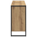 vidaXL Fürdőszoba Székény Művészi tölgy 90 x 30 x 60 cm Faanyag