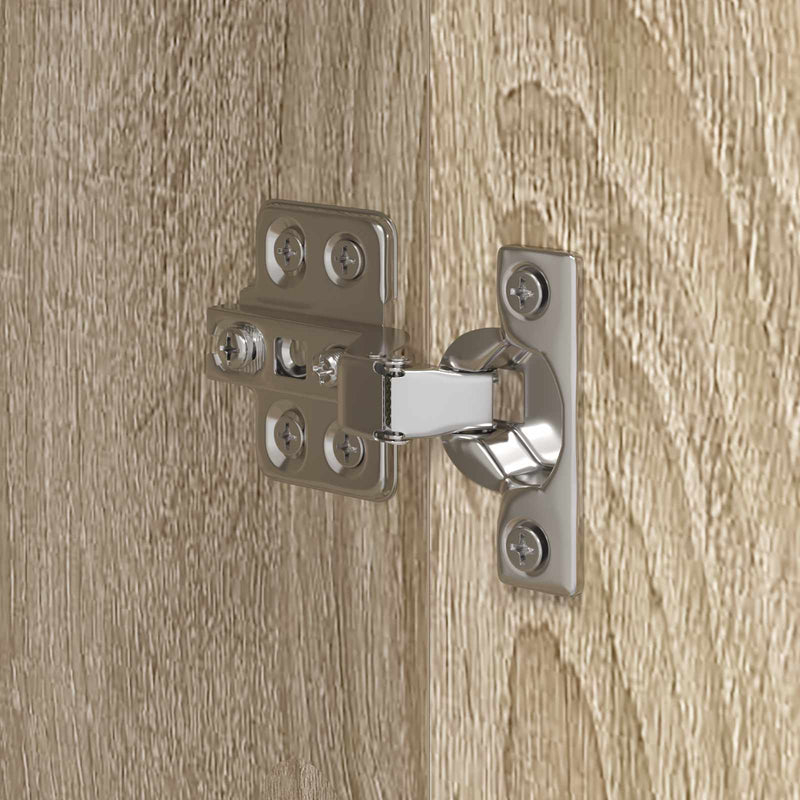 vidaXL Fürdőszoba Székény fiókkal Sonoma 40 x 30 x 180 cm Faanyag