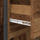 vidaXL Fürdőszoba Székény fiókkal Öreg fa 40 x 30 x 180 cm Faanyag