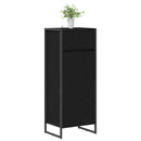 vidaXL Fürdőszoba Székény Fekete tölgy 40 x 30 x 100 cm Faanyag