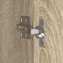 vidaXL Fürdőszoba Székény fiókkal Sonoma 40 x 30 x 100 cm Faanyag