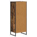 vidaXL Fürdőszoba Székény Füstös tölgy 40 x 30 x 100 cm Faanyag