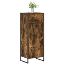 vidaXL Fürdőszoba Székény Füstös tölgy 40 x 30 x 100 cm Faanyag