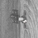 vidaXL Fürdőszoba Székény Szürke Sonoma 40 x 30 x 100 cm Faanyag