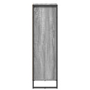 vidaXL Fürdőszoba Székény Szürke Sonoma 40 x 30 x 100 cm Faanyag