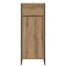 vidaXL Fürdőszoba Székény Művészi tölgy 40 x 30 x 100 cm Faanyag