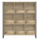 vidaXL Könyvespolc Sonoma 99.5 x 30 x 108.5 cm Faanyag