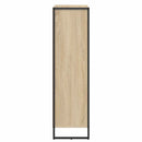 vidaXL Könyvespolc Sonoma 99.5 x 30 x 108.5 cm Faanyag