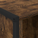 vidaXL Könyvespolc Füstös tölgy 99.5 x 30 x 108.5 cm Faanyag