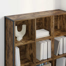 vidaXL Könyvespolc Füstös tölgy 99.5 x 30 x 108.5 cm Faanyag
